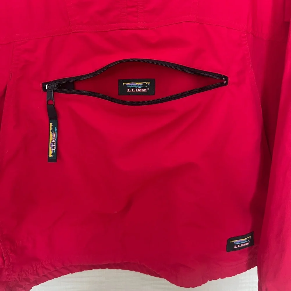 L.L. Bean Men’s Red Nylon Jacket